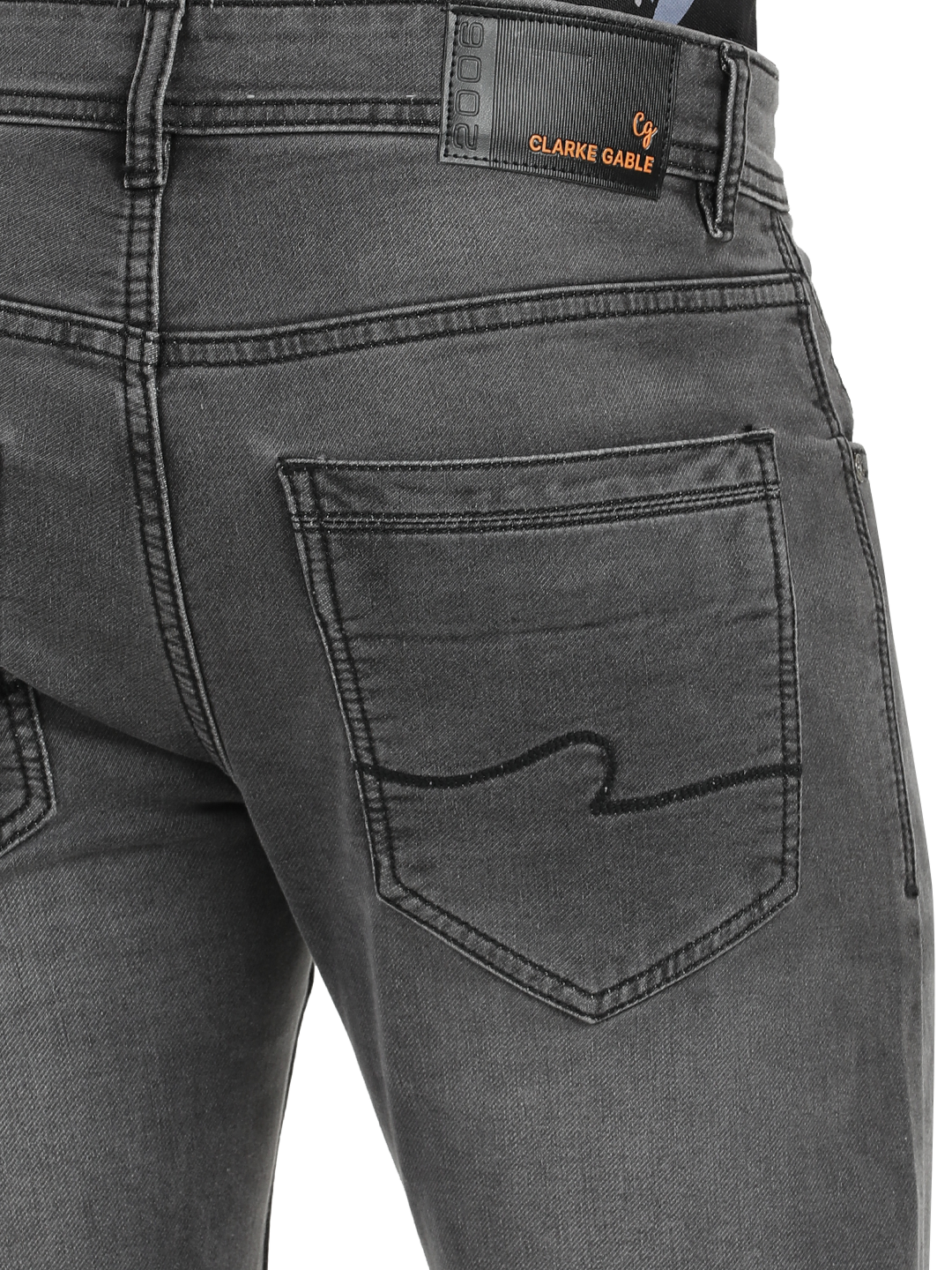 Light Black Faded Skinny Fit Jeans