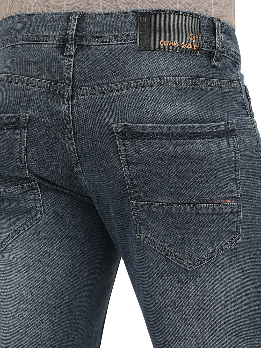 Midnight Black Faded Skinny Fit Jeans