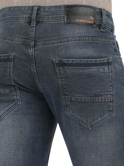 Midnight Black Faded Skinny Fit Jeans