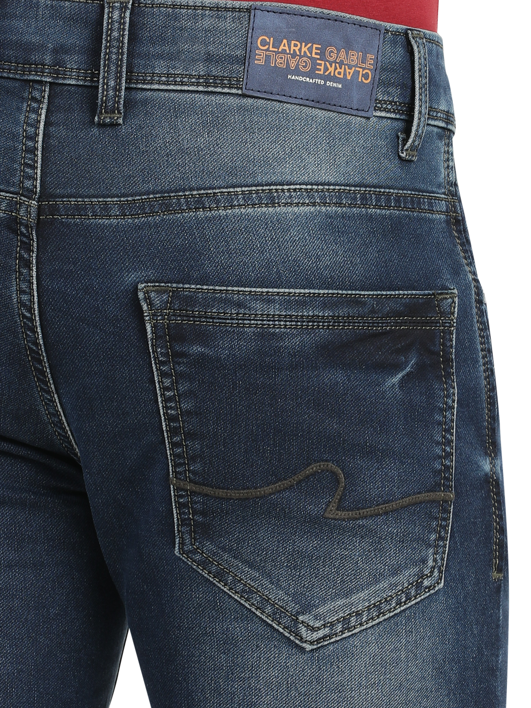 Indigo Blue Faded Skinny Fit Jeans