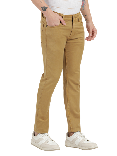 Light Brown Skinny Fit Jeans