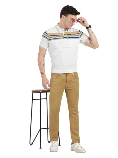 Light Brown Skinny Fit Jeans