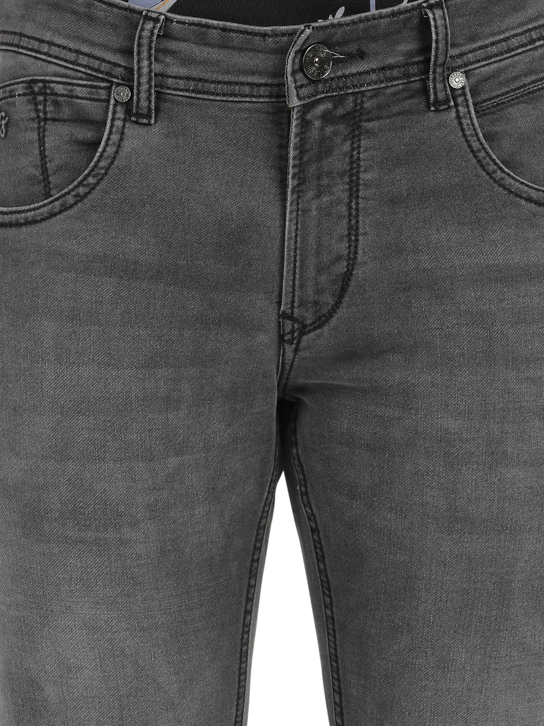 Light Black Faded Skinny Fit Jeans