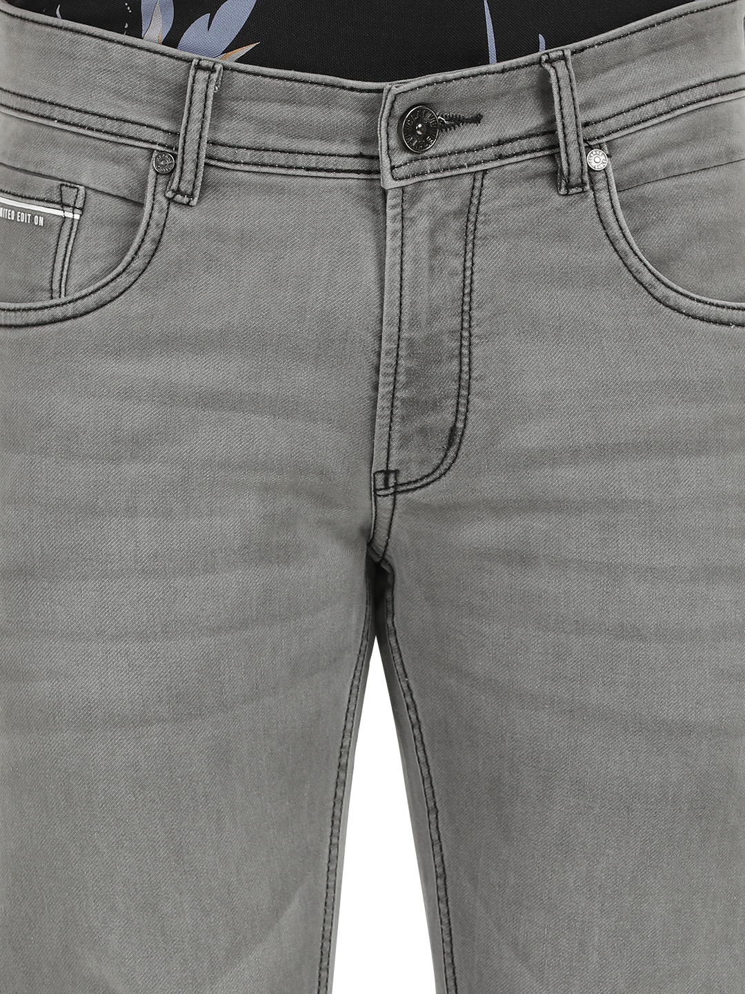 Grey Skiiny Fit Jeans