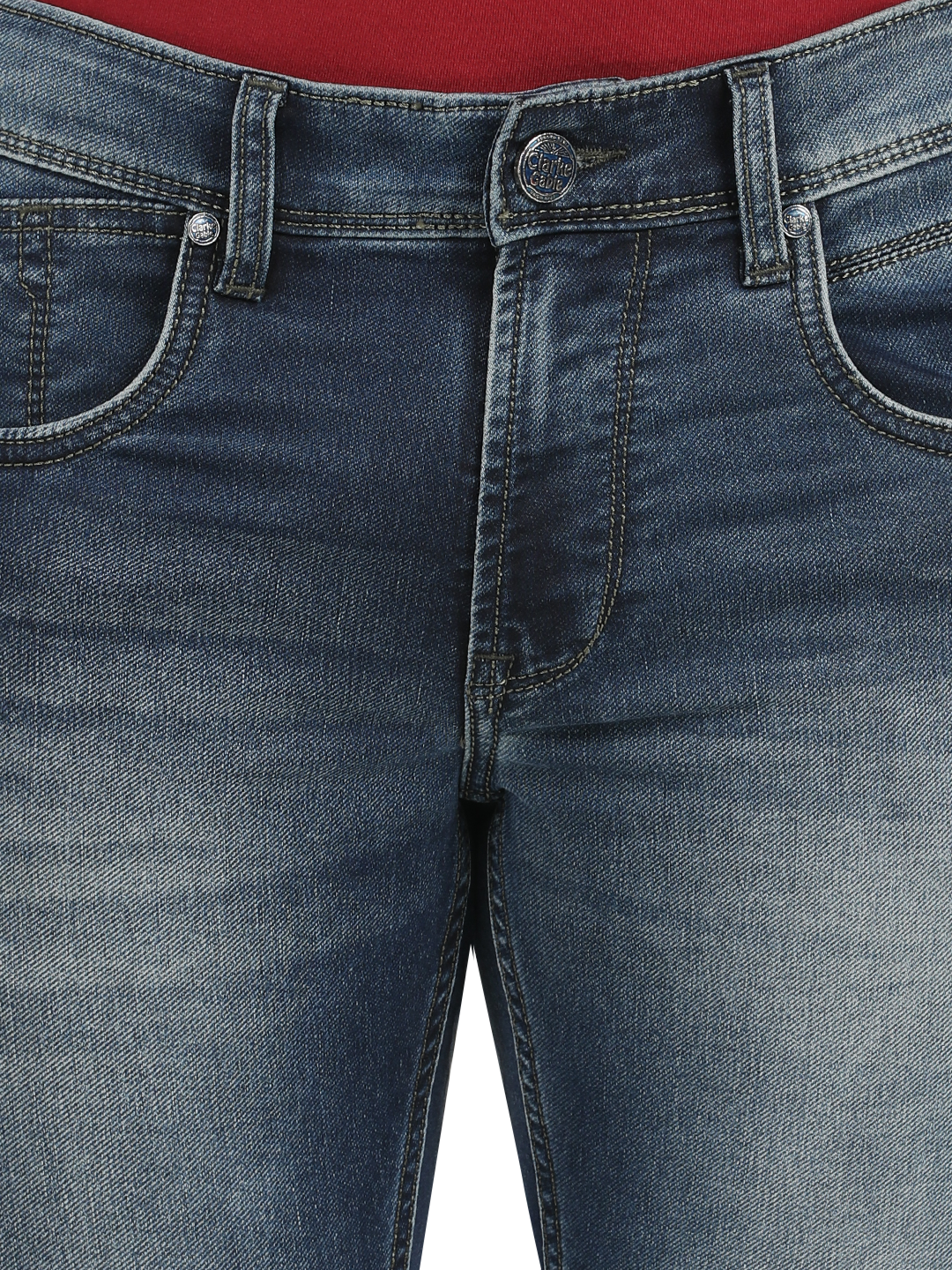 Indigo Blue Faded Skinny Fit Jeans