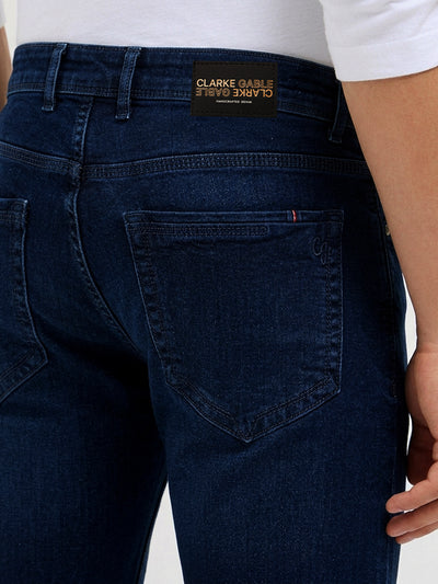 Dark Blue Denim Core Trousers
