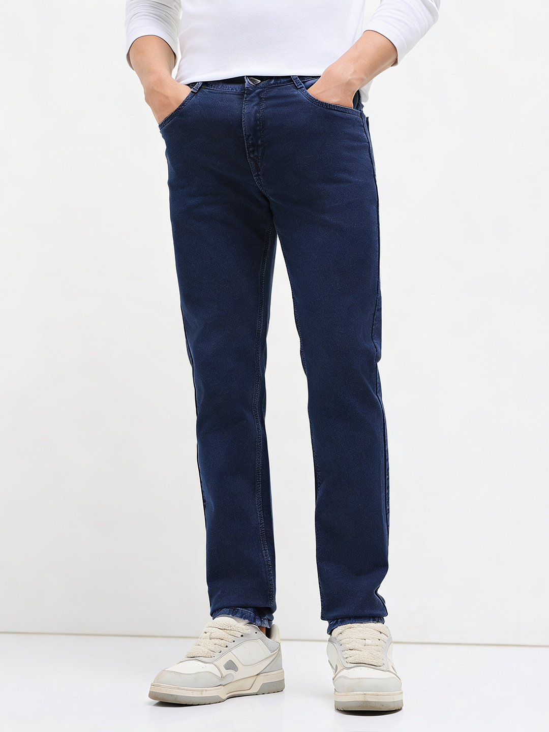 Dark Blue Denim Core Trousers