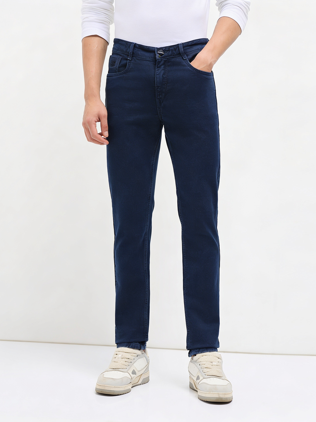 Dark Blue Denim Core Trousers