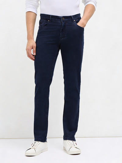 Cobalt Blue Denim Core Trousers