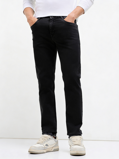 Black Denim Core Trousers